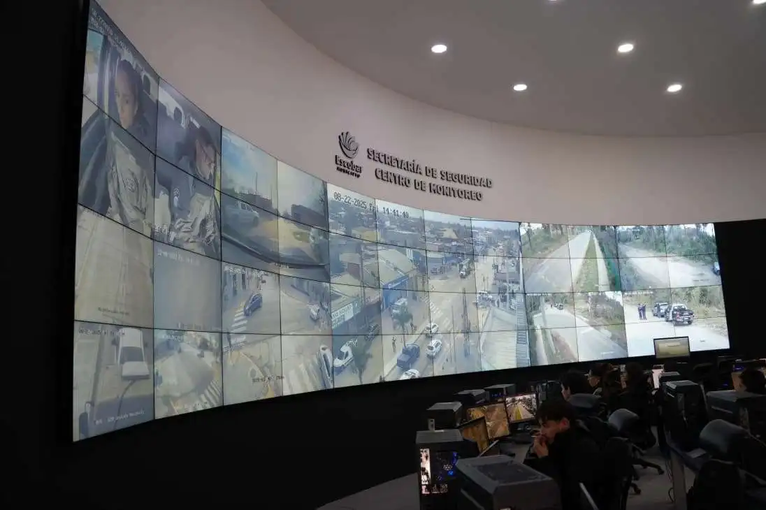 Escobar: 10 años de prevención y tecnología desde el Centro de Monitoreo