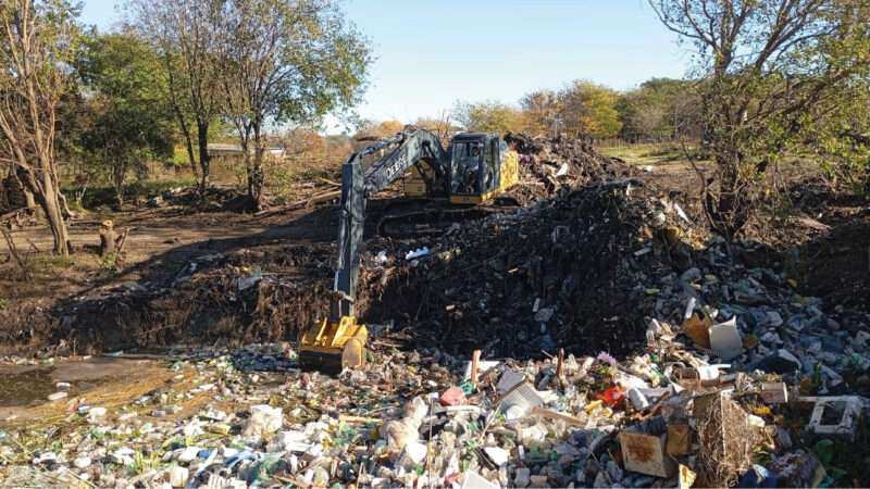 Con obras de prevención, Escobar trabaja para mitigar las intensas lluvias pronosticadas por la corriente El Niño