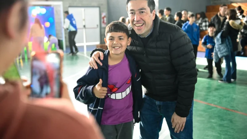 El intendente Leo Nardini dio inicio a las vacaciones de invierno en Malvinas