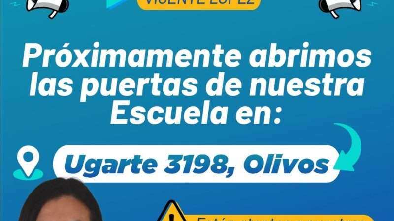 Vicente López: lanzan nuevos cursos de oficios con salida laboral para vecinos y vecinas