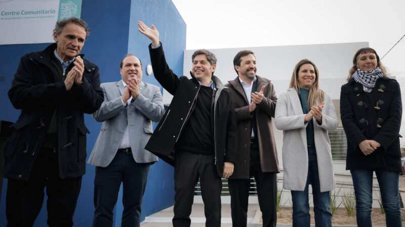 Trenque Lauquen: Kicillof inauguró un centro de salud mental y volvió a cruzar al Gobierno nacional