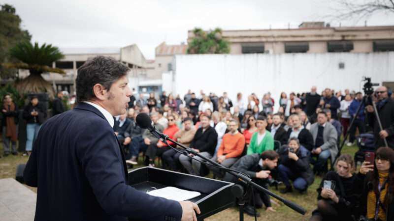 Kicillof inauguró una nueva guardia de Salud Mental en el Hospital Alejandro Korn