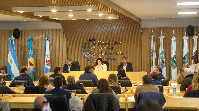 Escobar: el Concejo Deliberante aprobó proyectos clave en una nueva sesión ordinaria
