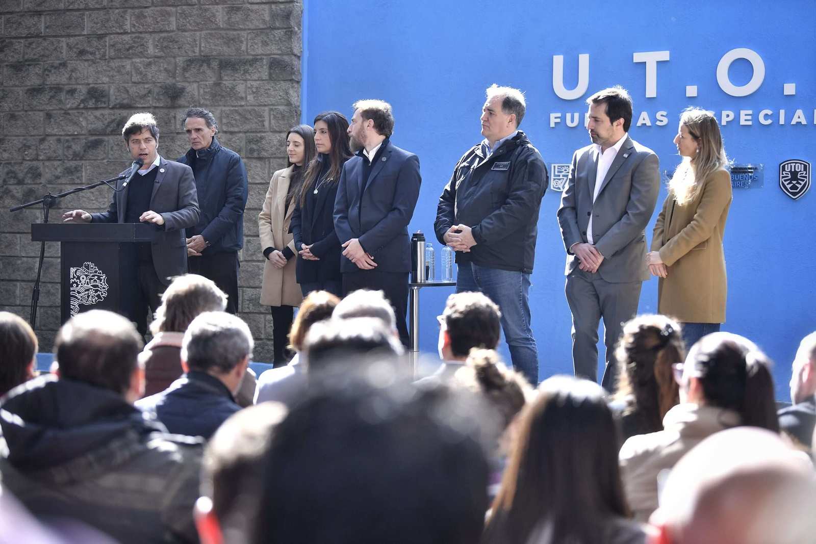 Kicillof inauguró una base de la UTOI en Lomas de Zamora y sumó ambulancias de alta complejidad