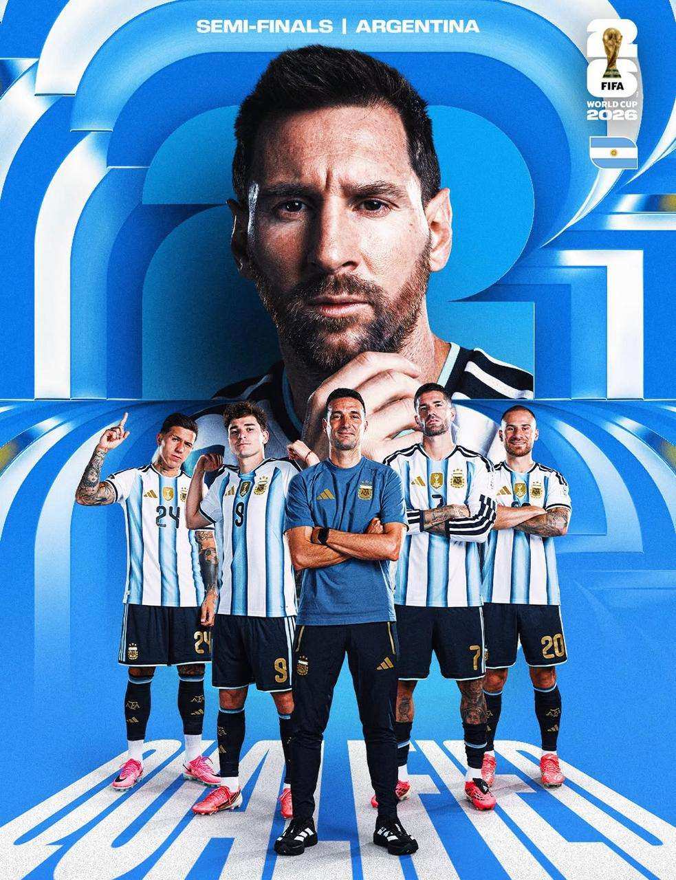 Argentina, entre los cuatro mejores del mundo: corazón, fútbol y otra semifinal histórica