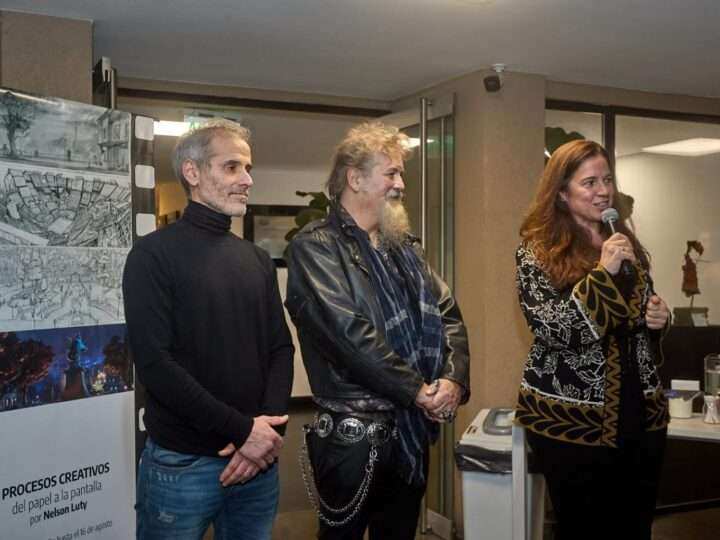 Del papel a la pantalla: Nelson Luty expone en el HCD