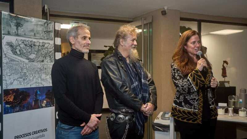 Del papel a la pantalla: Nelson Luty expone en el HCD