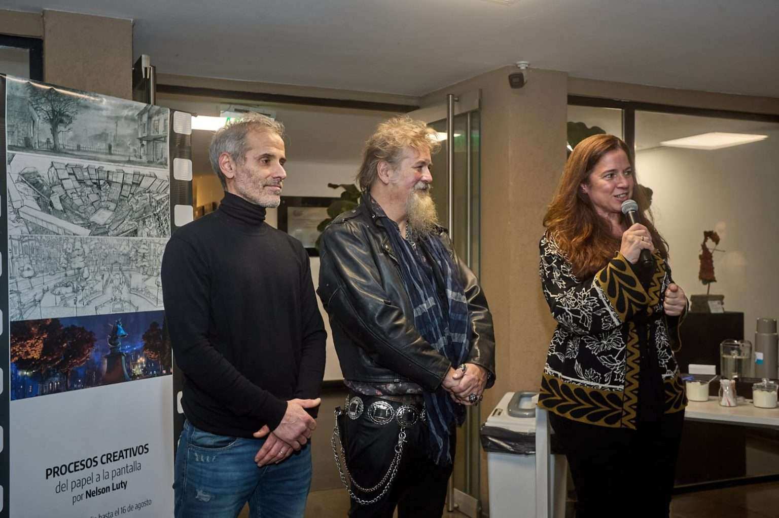 Del papel a la pantalla: Nelson Luty expone en el HCD