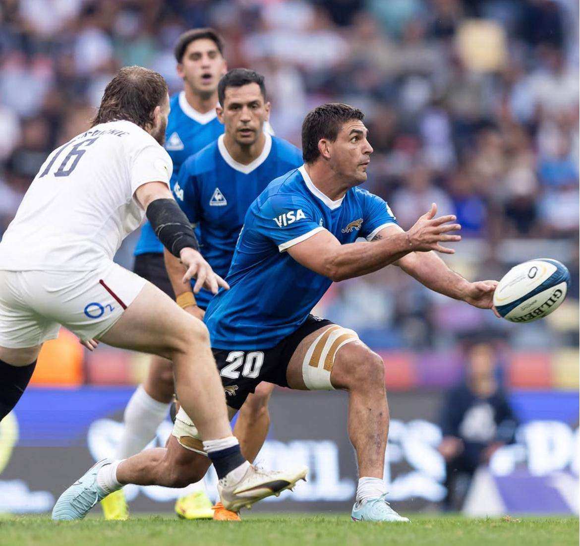 En Santiago con final polémico : Los Pumas quedaron a un try del empate ante Inglaterra en el Nations Championship