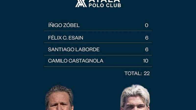 Final de la 55ª Copa de Bronce de Sotogrande: Ayala y Dos Lunas van por el título este sábado