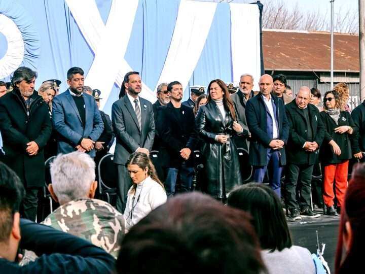 Matheu celebró el 9 de Julio con un multitudinario desfile y fuerte llamado a la unidad