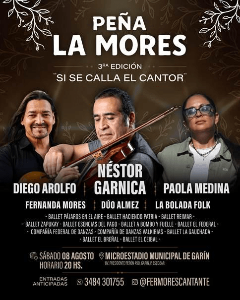 Música, danza y tradición en una nueva edición de Peña La Mores