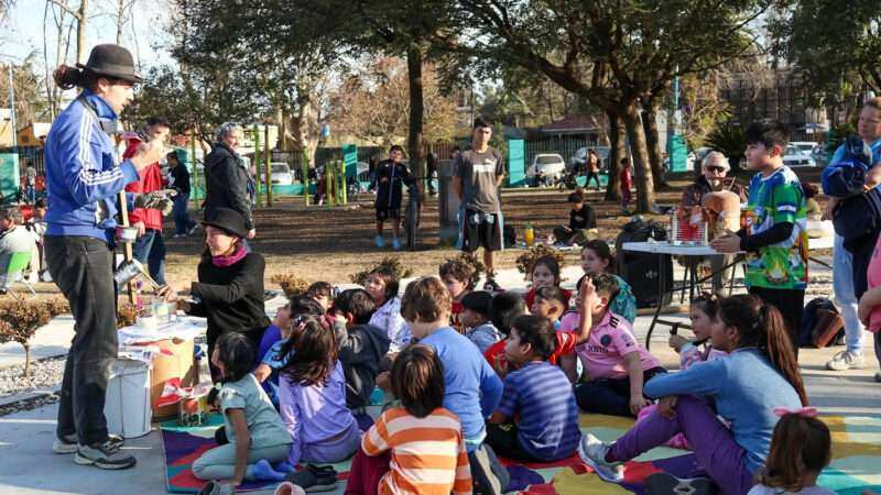 Vacaciones de invierno: talleres itinerantes y gratuitos al aire libre en todo el distrito 