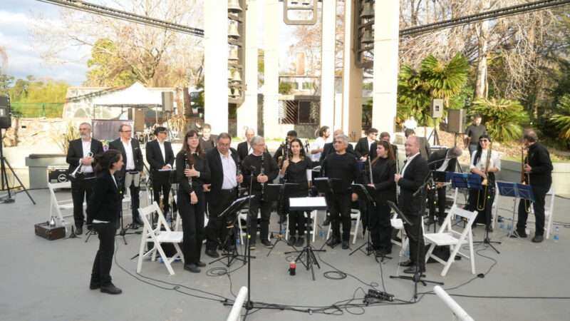 La Banda Sinfónica Municipal de Escobar celebró sus 30 años con un emotivo concierto en Escopark