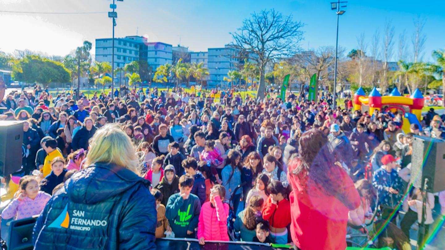 San Fernando comenzó el “Mes de las Infancias” con actividades infantiles en plazas