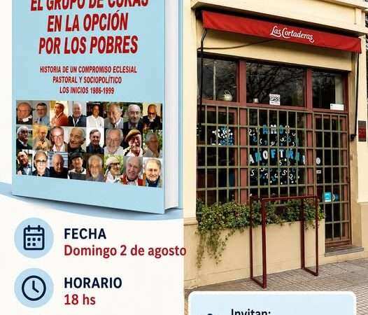 📚 Presentan en Villa Martelli el libro sobre el Grupo de Curas en la Opción por los Pobres