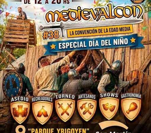 San Martín se transforma en la Edad Media con una nueva edición de MedievalCon