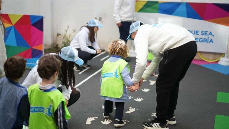Se inauguró en el Jardín n°8 de Vicente López el primer patio adaptado Joy of moving