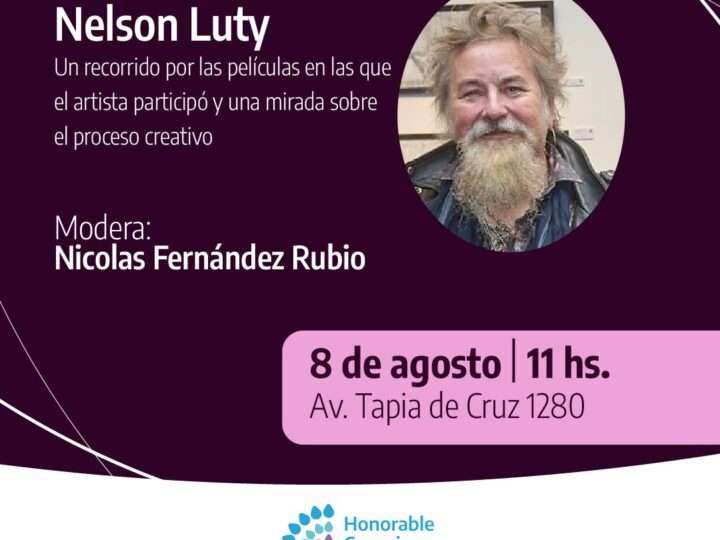 Escobar: el HCD invita a un conversatorio con el artista Nelson Luty