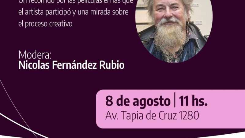 Escobar: el HCD invita a un conversatorio con el artista Nelson Luty