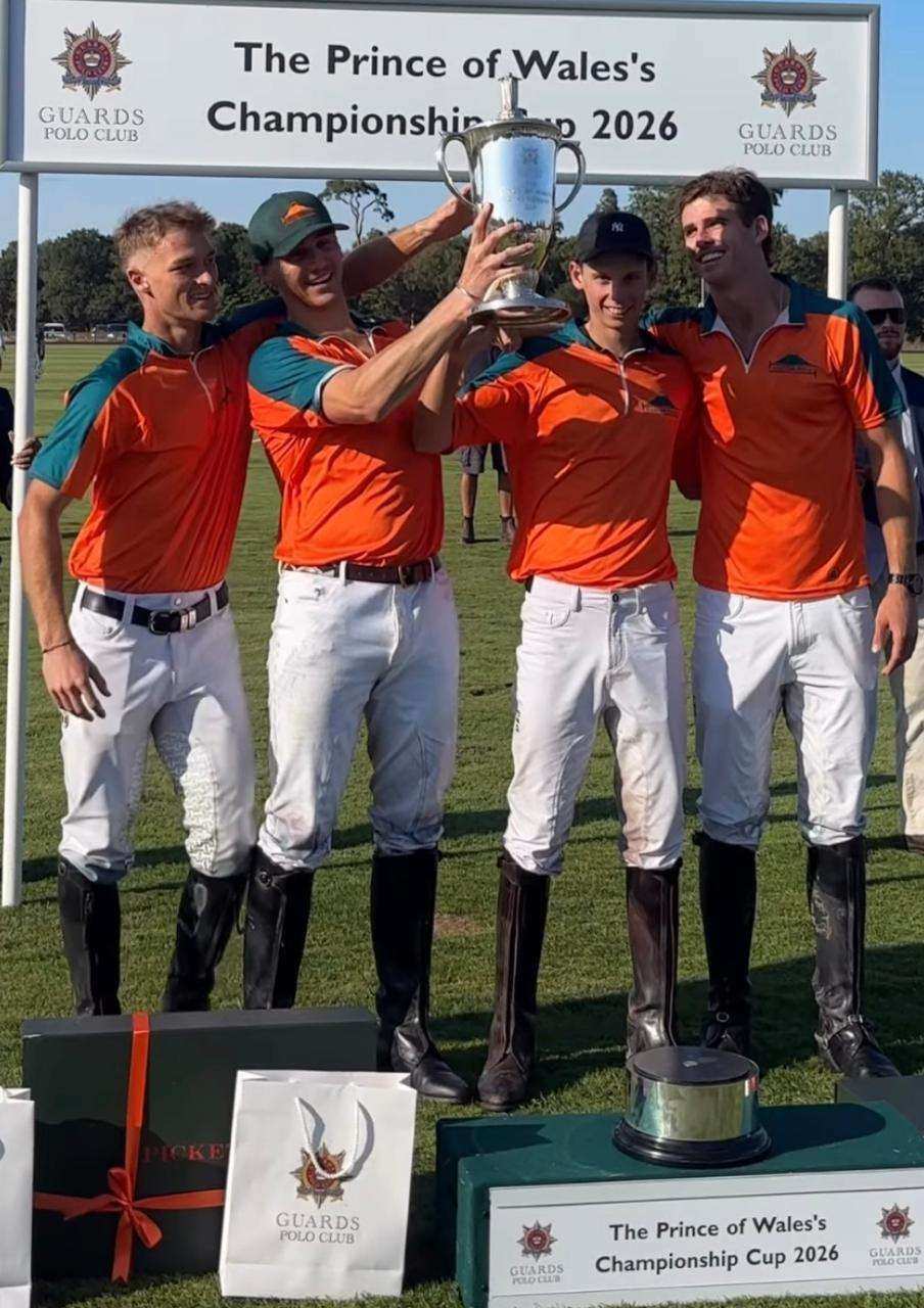 Gastón, campeón en Windsor: se consagró en la Copa Príncipe de Gales 2026 tras una final electrizante