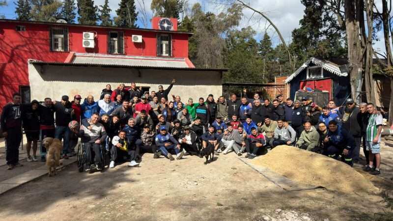 Solidaridad que se transforma en acciones: la CGT Zona Norte acompañó al Centro de Restauración Estrella de Belén