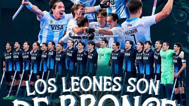 Los Leones vuelven al podio mundial: bronce y revancha ante Países Bajos 🇦🇷🥉