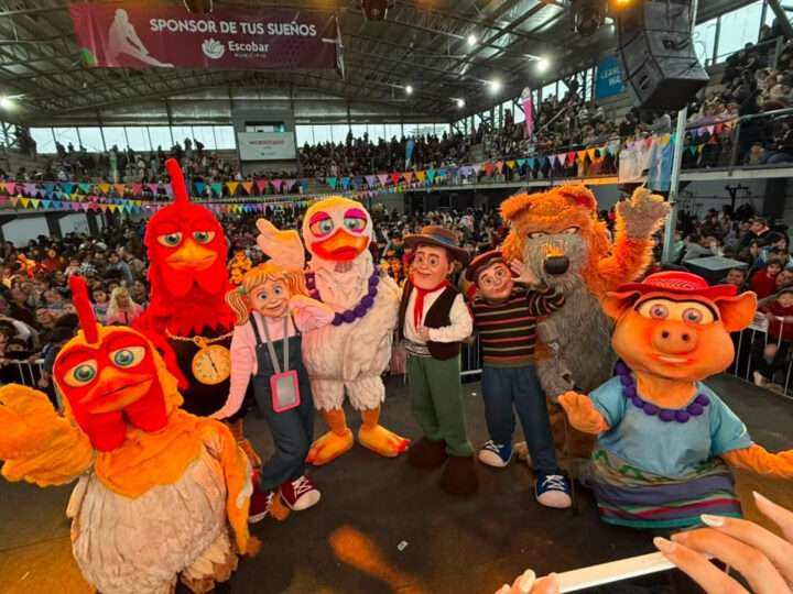 Día de las Infancias en Garín: juegos, inflables, sorteos y cierre de lujo con la Granja de Zenón