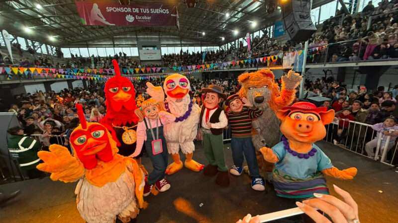 Día de las Infancias en Garín: juegos, inflables, sorteos y cierre de lujo con la Granja de Zenón