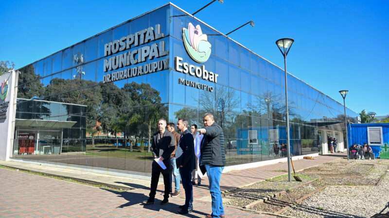 Sujarchuk anunció la ampliación de la guardia del Hospital Municipal de Garín