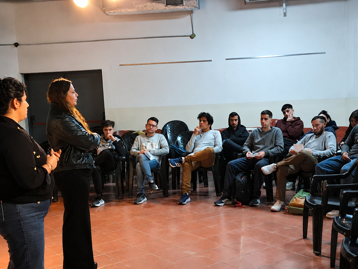 Seguridad con capacitación y respeto por los derechos: el Observatorio de Violencia visitó una escuela de Munro