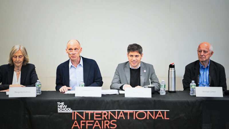 Kicillof llevó a Nueva York su mirada sobre el futuro de América Latina