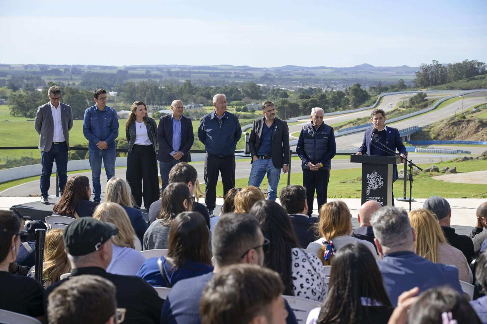 Kicillof reinauguró el Autódromo Juan Manuel Fangio tras 15 años de inactividad