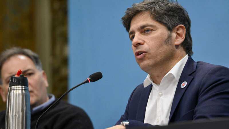 Kicillof lanzó un plan para reforzar la prevención y los cuidados en salud mental