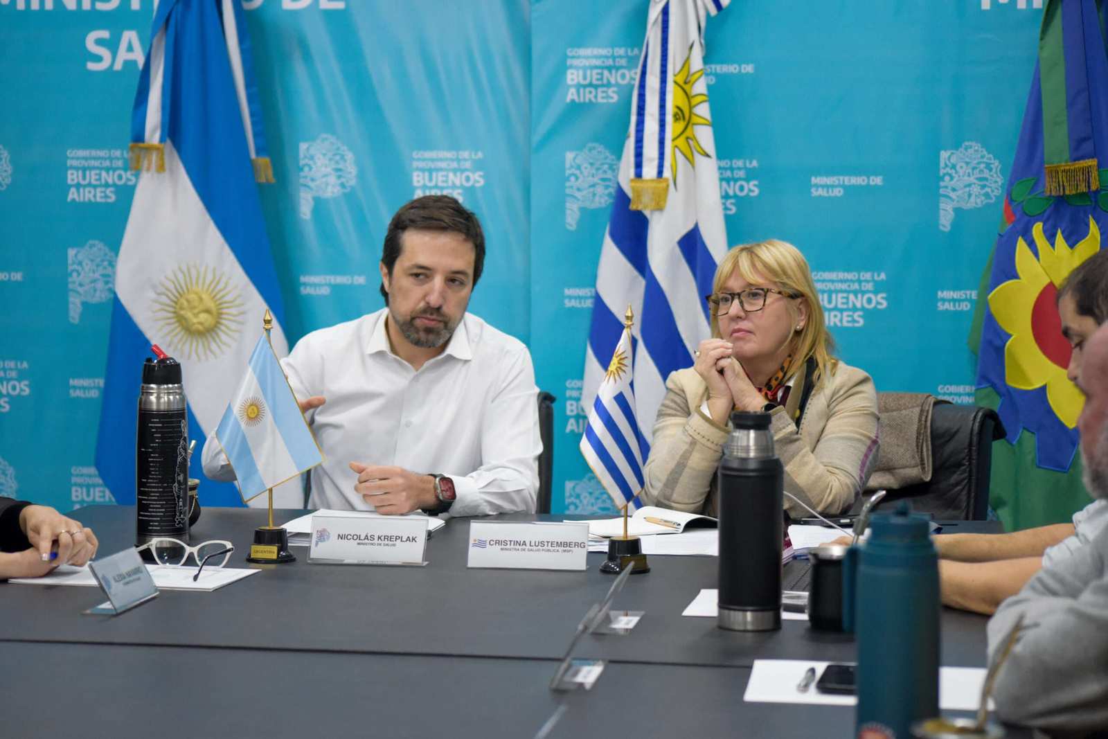 Kreplak recibió a la ministra de Salud de Uruguay para fortalecer la cooperación sanitaria