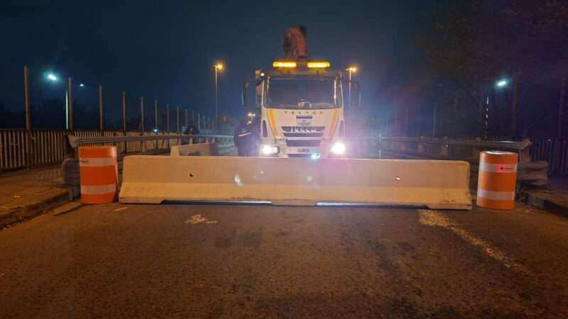 Acceso Norte: Autopistas del Sol inicia tareas de reparación en el Puente Garín del Ramal Campana