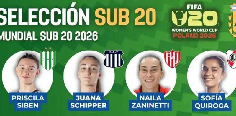 Argentina debuta ante Polonia en el Mundial Sub 20 Femenino