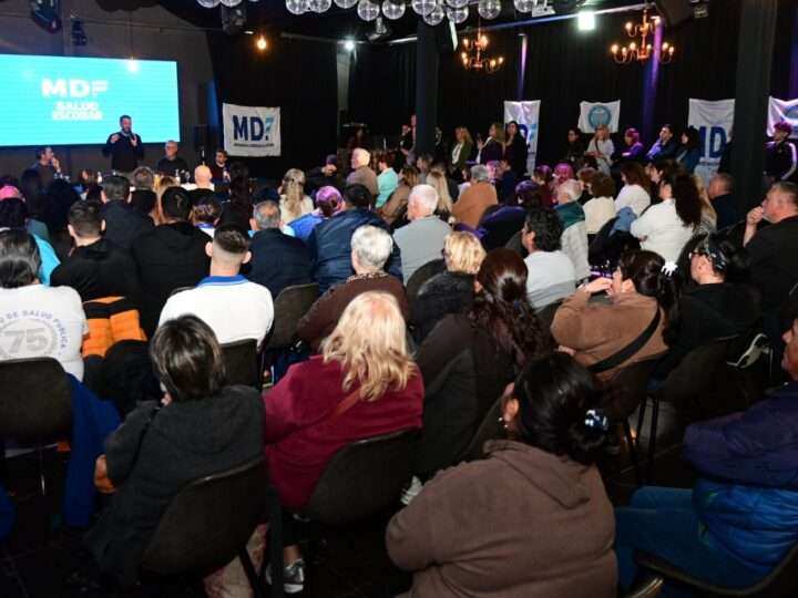 Presentaron en Escobar el MDF Salud para fortalecer la defensa de la salud pública