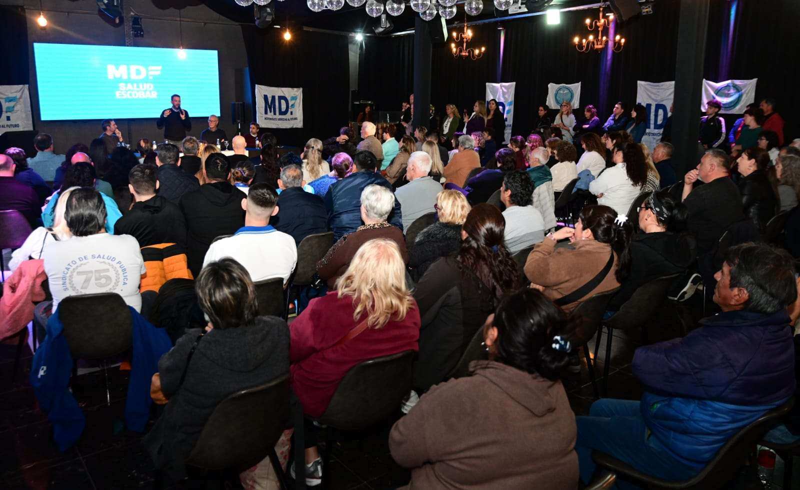Presentaron en Escobar el MDF Salud para fortalecer la defensa de la salud pública