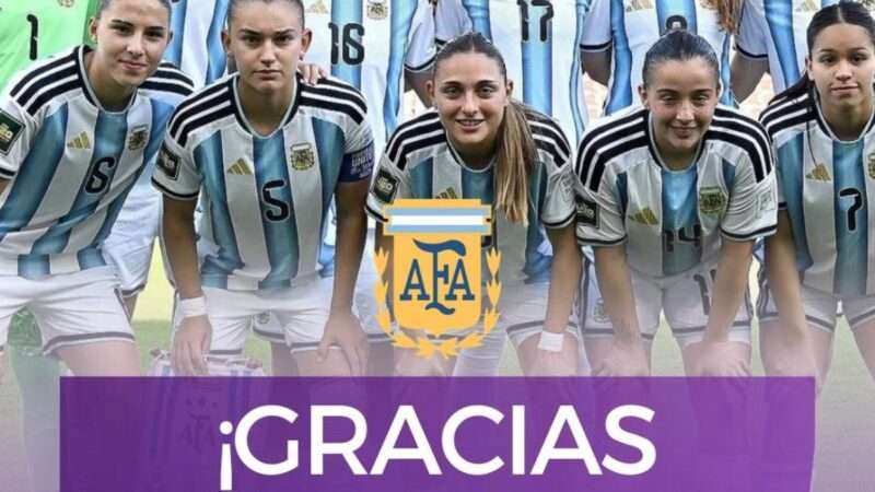 Argentina quedó afuera del Mundial Sub 20 Femenino, pero firmó su mejor actuación histórica