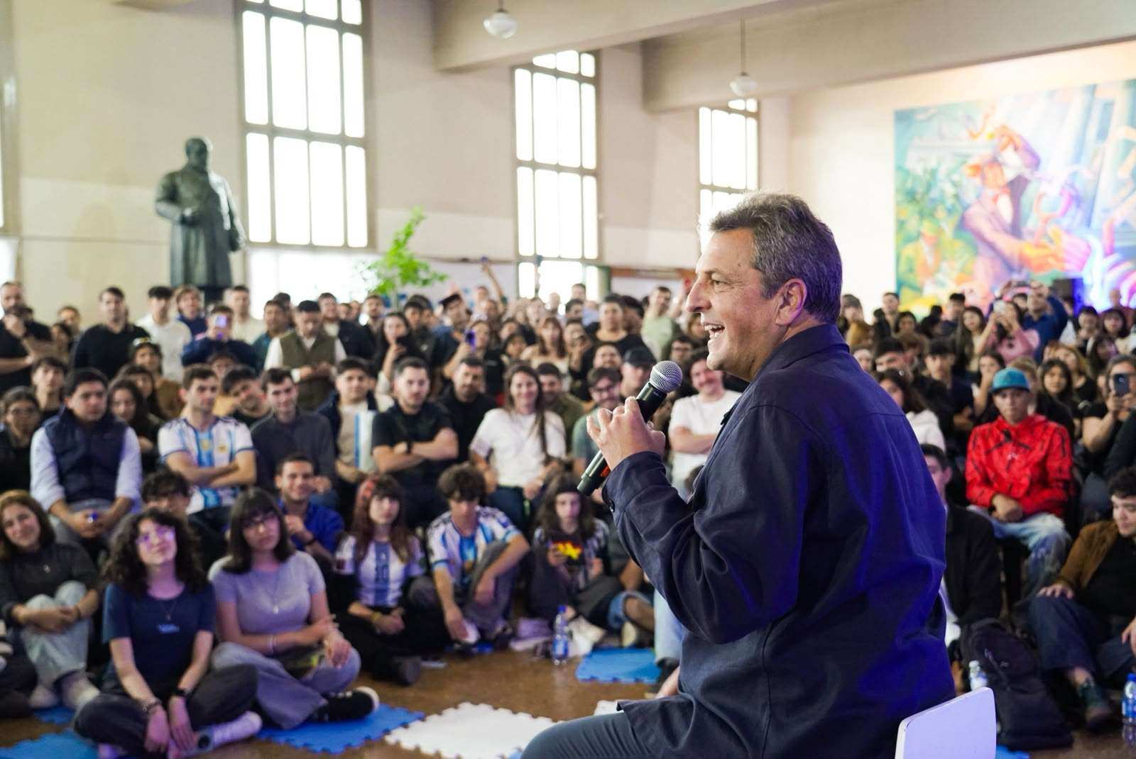 Massa reunió a más de mil jóvenes del Frente Renovador y habló sobre el futuro del peronismo