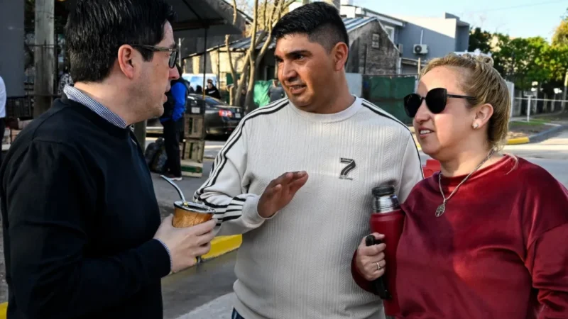 Nardini reafirma el valor de dar continuidad a la obra pública como política clave para la dignidad de los vecinos