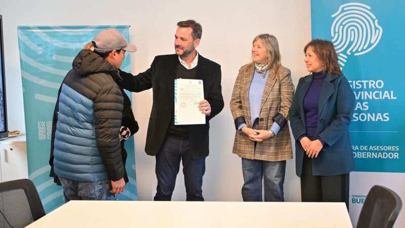 Garín: inauguraron una nueva Subdelegación del Registro de las Personas para facilitar trámites de DNI y documentación