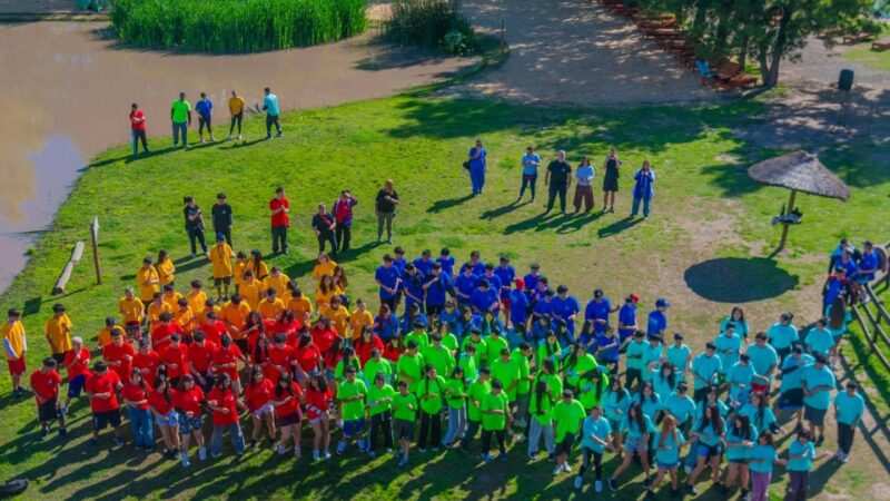 140 jóvenes del programa educativo de San Fernando disfrutaron un emocionante campamento