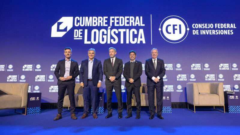 Kicillof pidió una estrategia nacional de infraestructura y logística para impulsar el desarrollo federal