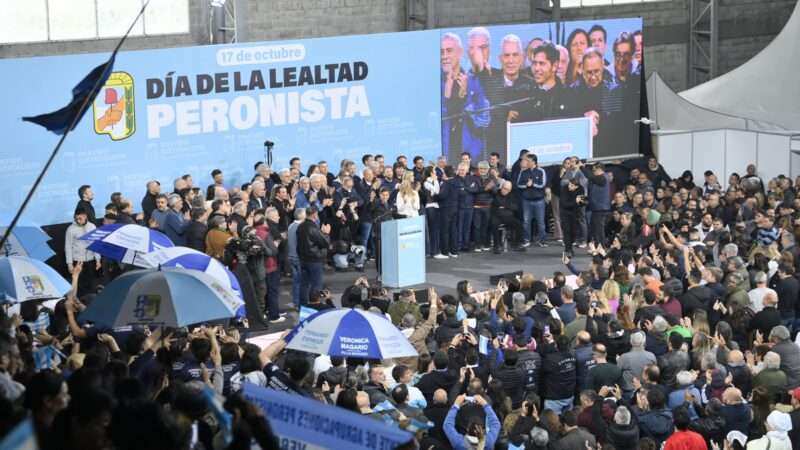 Kicillof en el Día de la Lealtad: “El peronismo va a volver a gobernar la Argentina”