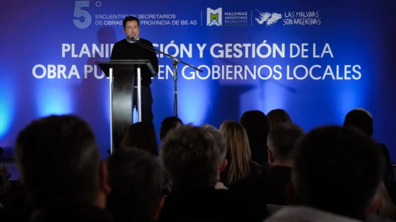 Nardini reivindicó el papel de los municipios para sostener el desarrollo en un contexto de desfinanciamiento