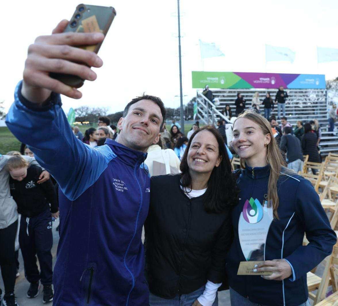 Vicente López celebró la Semana Americana del Deporte tras ser distinguido internacionalmente
