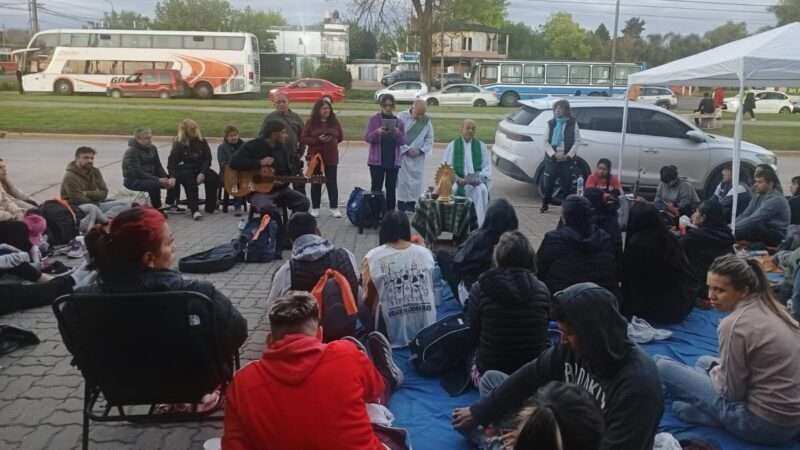 “De Olivos a Luján, un camino de fe, agradecimiento y esperanza”.