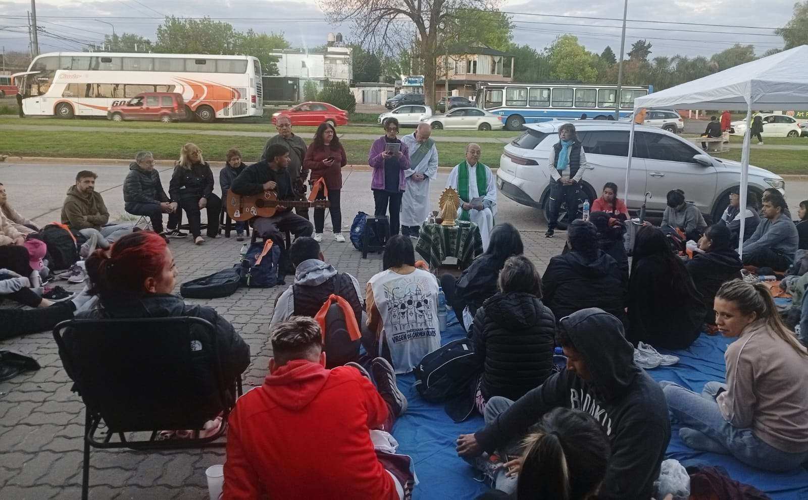 “De Olivos a Luján, un camino de fe, agradecimiento y esperanza”.